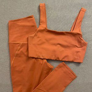 SOLD - Girlfriend Collective Set - Leggings and Sports Bra